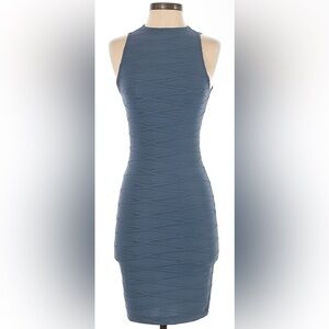 Like New Windsor Mini High Neck Blue Dress Size M